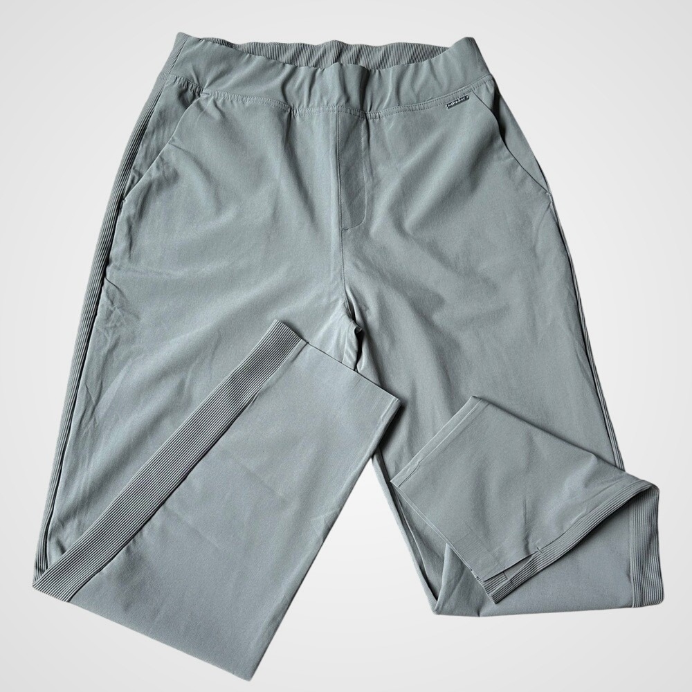 Glyder Balanced Life Women's Gray/green Ankle Pants Size M Activewear Athleisure